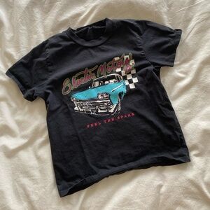 brandy melville graphic baby tee